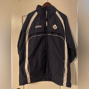 Toronto Maple Leafs long sleeve wind breaker